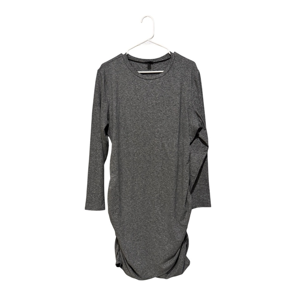 Express Gray‎ Long Sleeve Dress